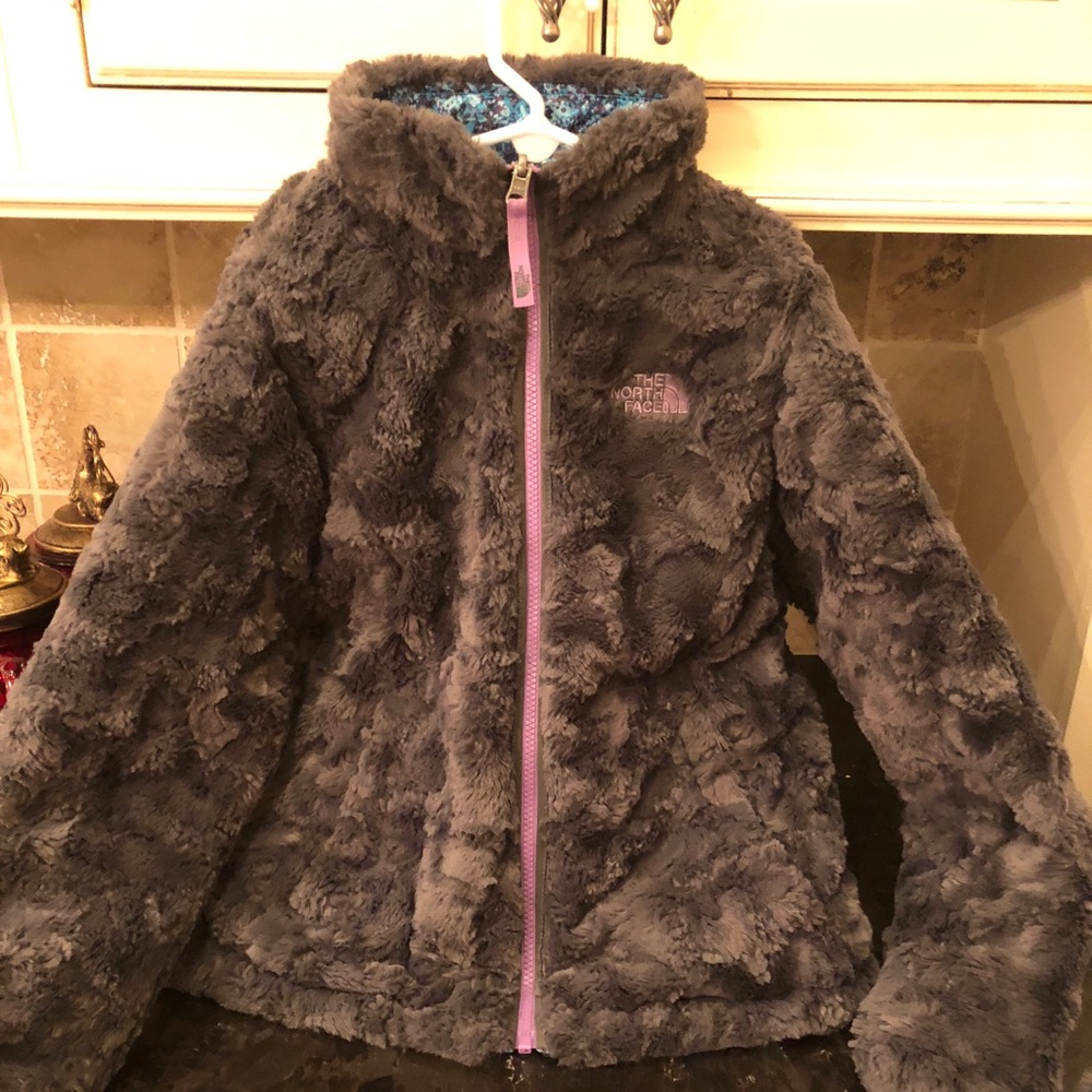 North face reversible jacket